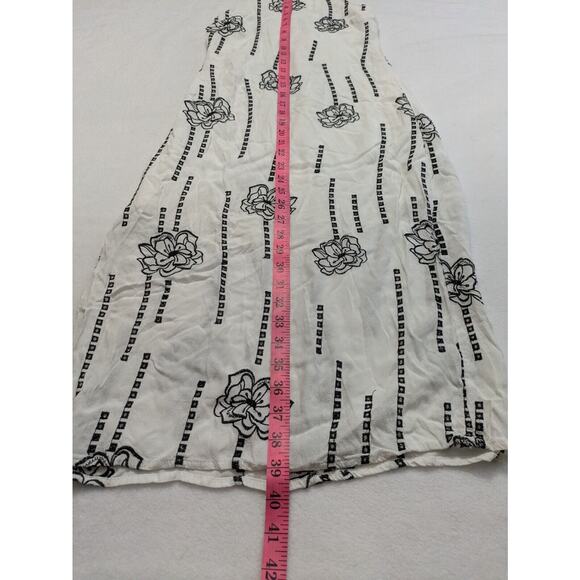 ASTR the label dress XS Halter Beachy Slip Sun Whimsy Midi Floral Wedding - Picture 14 of 16